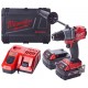 Milwaukee M18 ONEPD2-502X Aku příklepová vrtačka 2x5.0 Ah, HD Box 4933464527