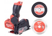 Milwaukee M12 FCOT-0 Aku okružná píla (12V/bez aku/76x10mm) 4933464618