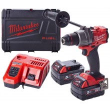 Milwaukee M18 FPD3-502X Aku príklepová vŕtačka (18V/2x5,0Ah) HD Kufor 4933479860