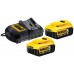 DeWALT DCB115P2 Súprava XR nabíjačka DCB115 + 18V 2x5,0Ah