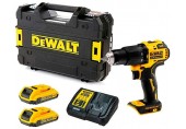 DeWALT DCD709D2T Aku vŕtačka príklepová (65Nm/18V/2x2,0Ah) kufor Tstak