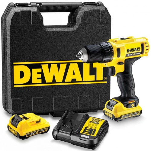 DeWALT DCD710D2 Aku vŕtačka/ skrutkovač XR (24Nm/12V/2x2,0Ah) kufor