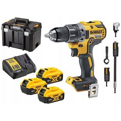 DeWALT DCD791P3A Aku vŕtačka (70Nm/18V/3x5,0Ah) kufor Tstak