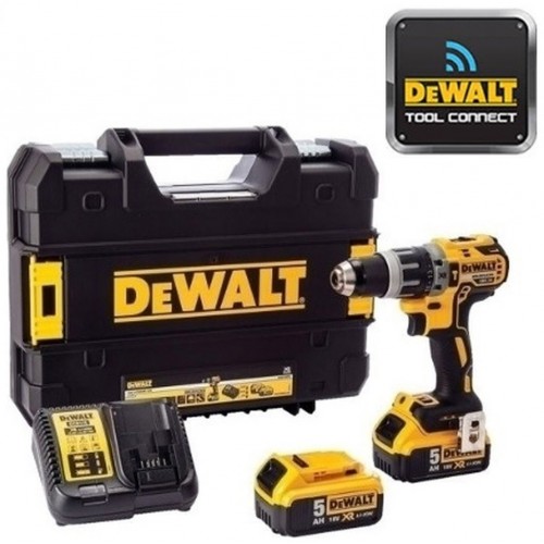 DeWALT Aku Tool Connect príklepová vŕtačka 18.0 V, 5.0 Ah, XR-Li-Ion DCD797P2B