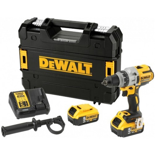 DeWALT DCD991P2 Aku Bezuhlíková vŕtačka / skrutkovač XRP (95Nm/18V/2x5,0Ah) kufor Tstak