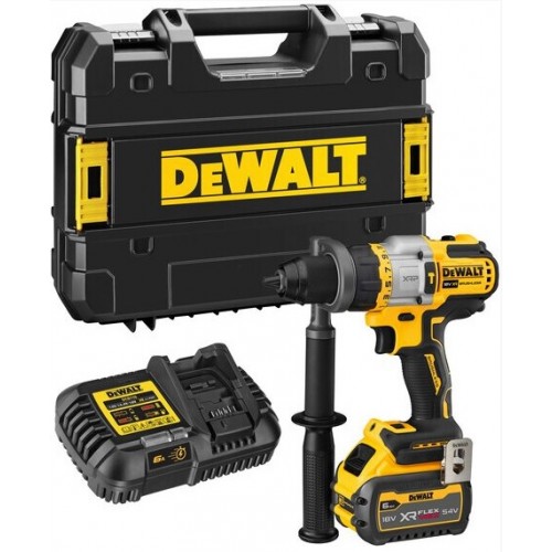 DeWALT DCD999T1 Aku príklepová vŕtačka XR 18V (112Nm, 1x6,0Ah) Tstak kufor