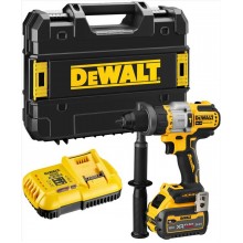 DeWALT DCD999X1 Aku príklepová vŕtačka XR (112Nm/18V/1x9,0Ah) Tstak kufor