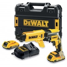 DeWALT DCF620D2K Aku bezuhlíkový skrutkovač na sadrokartón 30Nm XR (2x2,0Ah/18V) Tstak