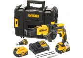DeWALT DCF620P2K Aku skrutkovač na sadrokartón (2x 5,0Ah/18V) +DCF6202 zásobník na skrutky