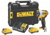 DeWALT DCF801D2 Aku rázový uťahovák 1/4" (163Nm/12V/2x2,0Ah) kufor Tstak