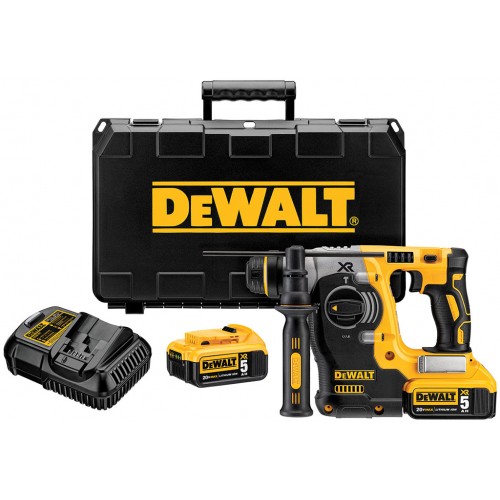 BAZÁR DeWALT DCH273P2 Aku kombinované kladivo SDS-Plus (2,1J/18V/2x5,0Ah) PO SERVISE!!
