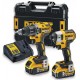 DeWALT DCK268P2T-Q Sada aku náradia: DCD791 + DCF887 (2x5,0Ah/18V) Tstak II kufor