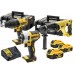 DeWALT Aku Kombo sada náradia 18V 3x 4,0Ah Li-Ion XR, s kufre, DCK369M3T