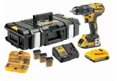 DeWALT DCK791D2KX Sada vŕtačka (18 V/2x2,0Ah) + nabíjačka vrátane príslušenstva