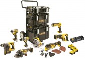 BAZÁR DeWALT Kombinovaná sada náradia 18V 4x 5,0Ah Li-Ion XR, DCK853P4 POŠKODENÉ MADLO!!