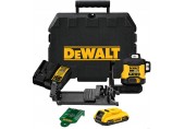 DeWALT DCLE34031D1 Aku Linkový laser 3 x 360°, zelený XR (18V/1x2,0Ah) Kufor