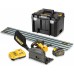 DeWALT DCS520T2R Aku ponorná kotúčová píla 165mm, FlexVolt (2x6,0 Ah 54V) + lišta 1,5m