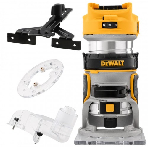 DeWALT DCW600N Aku ohraňovacia frézka XR (8mm/18V/bez aku a nabíjačky)