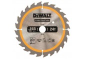 DeWALT DT1949 Pílový kotúč 165 x 20 mm, 24 zubov, ATB 20°
