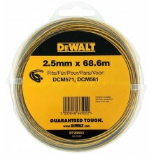 DeWALT DT20652 náhradná struna 2,5 mm x 68,6 m