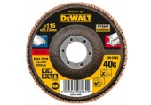 DeWALT DT30601 Extreme Brúsny kotúč plochý, 115 mm, zrnitosť 40, 1 ks