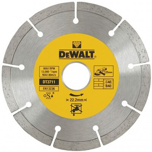 DeWALT DT3711 Diamantový kotúč na betón, tehly, 125x22,2mm