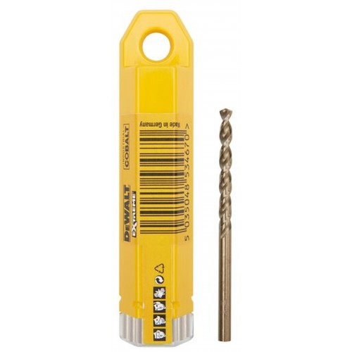 DeWALT DT4939 Vrtáky do kovu HSS-E COBALT 8,5 × 117 mm, 10 ks
