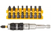 DeWALT DT70578T 10-dielna súprava skrutkovacích nástavcov 25mm + otočný držiak nástavcov