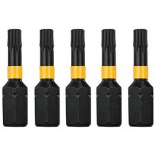 DeWALT DT7381T Sada bitov EXTREME TORSION T 20, 25 mm, 5ks