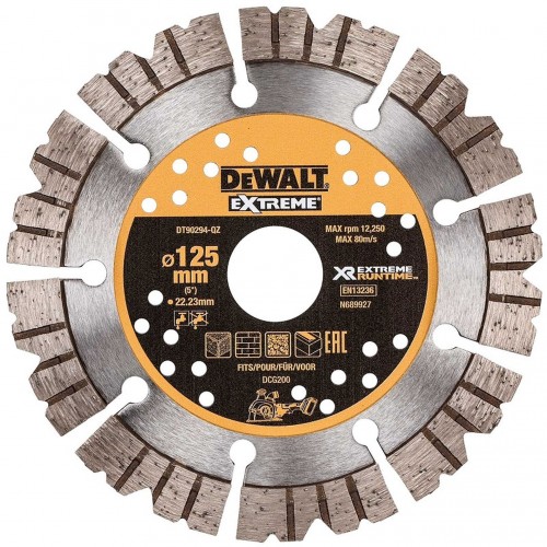 DeWALT DT90294 Diamantový rezný kotúč 125 x 22,2 mm pre DCG200