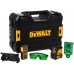 DeWALT DW0889CG Sada krížový laser zelený, laserový diaľkomer, kufor TSTAK