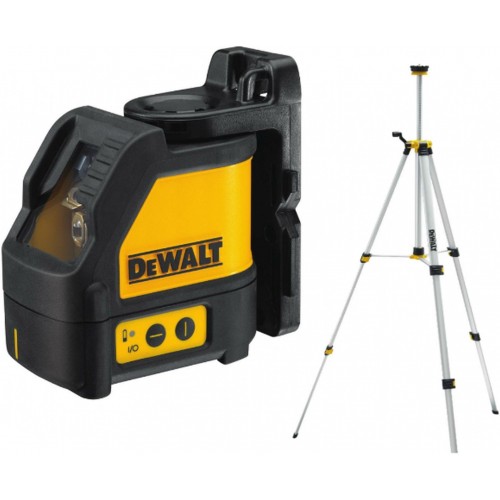 DeWALT DW088KTRI Laserový kríž červený so statívom