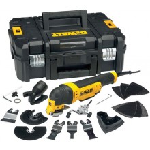 DeWALT DWE315KT Multitool Oscilačná brúska 300Wa sada príslušenstva v TSTAK-Box II