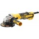 DeWALT DWE4357 Uhlová brúska bezuhlíková, regulácia otáčok (1700W/125 mm)