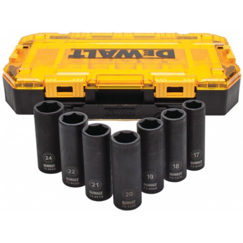 DeWALT DWMT74737-0 7dielna sada predĺžených hlavíc 1/2"