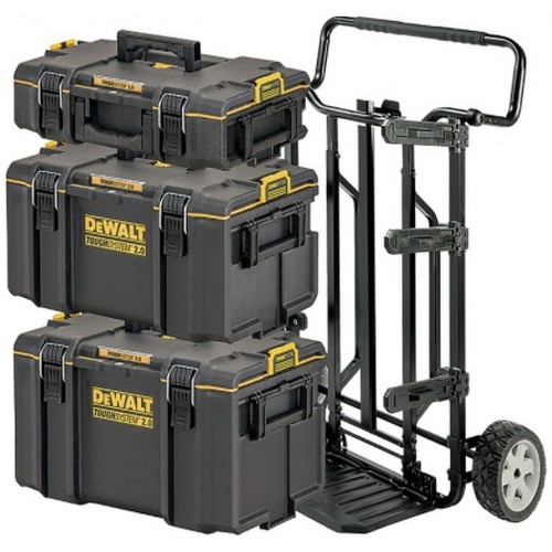 DeWALT DSTROLLEY ToughSystem 2.0, 4v1 Vozík + 3 kufre, DWST83401-1