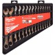 Milwaukee 4932464994 Sada kombinovaných račňových metrických kľúčov max bite (15 ks)