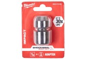 Milwaukee Shockwave Adaptér z 1/2" štvorhran na 1/4" šesťhran 4932471828