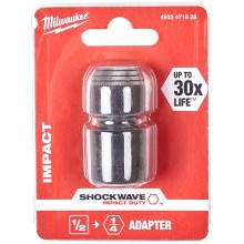 Milwaukee Shockwave Adaptér z 1/2" štvorhran na 1/4" šesťhran 4932471828