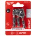 Milwaukee Sada 3 ks rázových adaptérov SHOCKWAVE 1/4" - 3/8" - 1/2" 4932479228