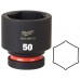 Milwaukee nástrčný kľúč Shockwave 1" Hex 50mm 4932480419