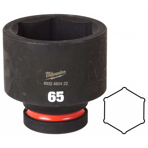 Milwaukee nástrčný kľúč Shockwave 1" Hex 65mm 4932480422