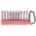 Milwaukee Sada bitov SHOCKWAVE™ IMPACT DUTY s karabínou (10 ks) 4932480941