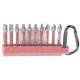 Milwaukee Sada bitov SHOCKWAVE™ IMPACT DUTY s karabínou (10 ks) 4932480941