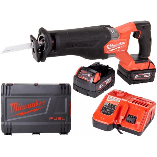 Milwaukee M18 FSZ Aku chvostová píla (18V/2x5,0Ah) HD Box 4933478291 Milwaukee M18 FSZ Aku chvostová píla (18V/2x5,0Ah) HD Box 4933478291