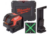 Milwaukee M12 CLL4P-0C Krížový líniový laser so 4 bodmi, bez aku, kufor 4933479202