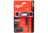 Milwaukee L4 HL-VIS-301 Čelová lampa s vysokou viditeľnosťou a USB nabíjaním 4933479768