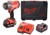 Milwaukee FHIW2F12-502X Aku rázový uťahovač M18 (1/2"/18V/2x5,0Ah) kufor 4933492783