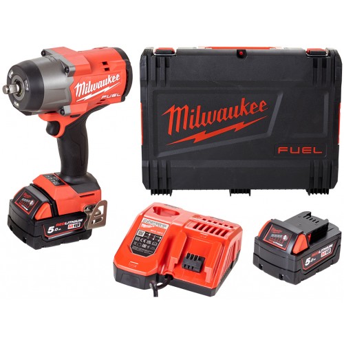 Milwaukee FHIW2F12-502X Aku rázový uťahovač M18 (1/2"/18V/2x5,0Ah) kufor 4933492783 Milwaukee FHIW2F12-502X Aku rázový uťahovač M18 (1/2"/18V/2x5,0Ah) kufor 4933492783