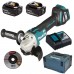 Makita DGA511RTJ Aku uhlová brúska s reguláciou 125mm Li-ion LXT (2x5,0Ah/18V)